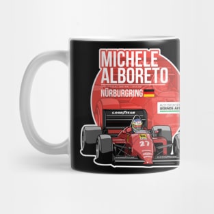 Michele Alboreto 1985 Nürburgring Mug